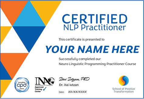 nlp practitioner marbella|Accredited NLP Practitioner Certificate .